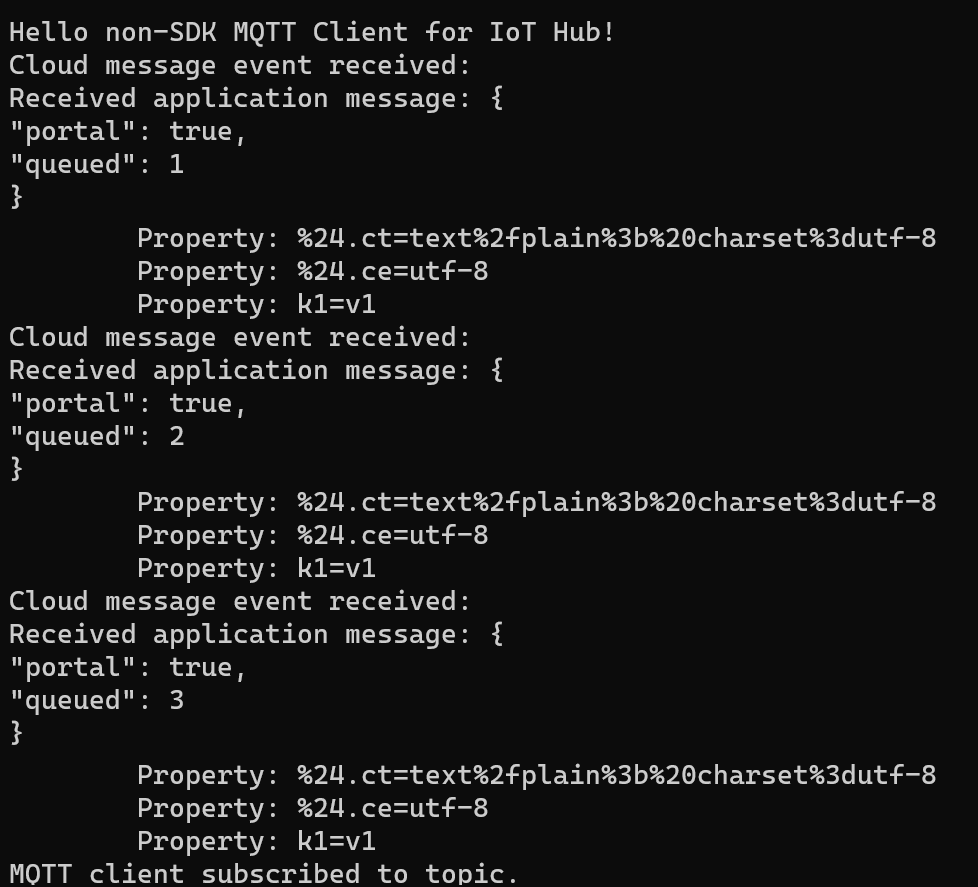 Exploring full Azure IoT Hub device support using MQTT(s) only – Sander ...